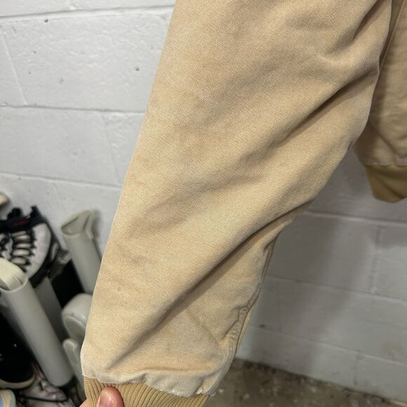 Vintage Carhartt Quilt-Lined Santa Fe Jacket “Wheat” J14 WET - Picture 5 of 13